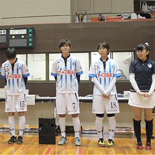 女子サッカーチームのAS・ハリマアルビオンも参戦。